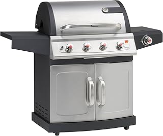 Landmann Barbecues 12660 Miton 4.1 Gasgrill mit Brennern, grau
