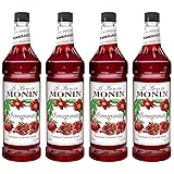 Monin - Pomegranate Syrup, Tart and Sweet, Great