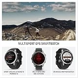 Garmin fēnix E 47mm GPS Smartwatch Stainless Steel Black 16 Day Battery view 2