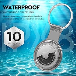 2 Pack Airtag Holder, Airtag Case Keychain