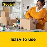 Scotch Box Lock Packaging Tape 3 Rolls 48 mm x 50 m Clear Strong Adhesive view 7