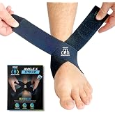 MDUB Ankle X Strap for Achilles Tendon and Planter Fasciitis Support, 1 Pack, Ankle Tendonitis Pain Relief Support Brace, Hiking, Soccer, Basketball, Running, Tennis, Volleyball &amp; Pickleball