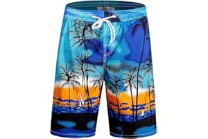 APTRO Men's Swim Trunks 9" Quick Dry Bathing Suit Big & Tall Beach Swimsuits