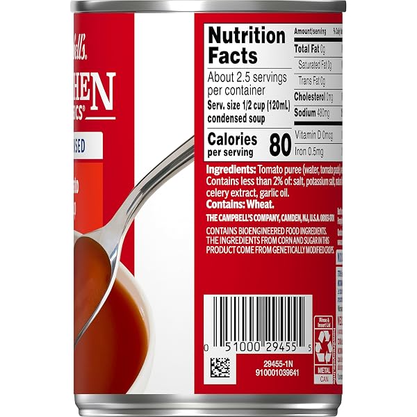 CAMPBELL’S KITCHEN CLASSICS TOMATO SOUP, 10.75 OZ. CAN