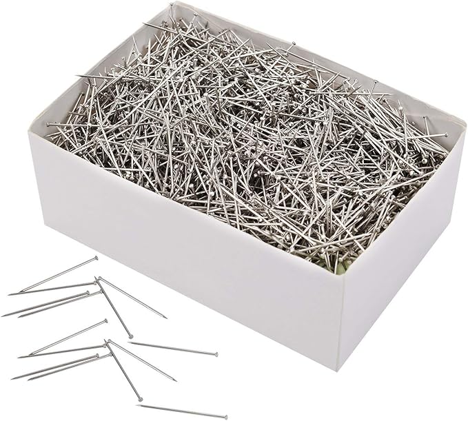 Head Pins Fine Satin Pin Dressmaker Pins for Sewing, 26 mm 3500 Pieces Amazon.ca Home & Kitchen