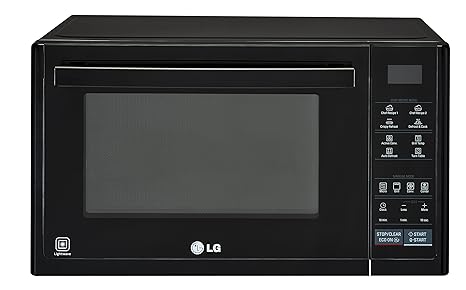 LG Electronics Horno microondas convección solar series, 1250 W, 32 litros, Negro