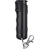 SABRE Flip Top Pepper Gel w/ Snap Clip – Gel is Safer – Maximum Police Strength Pepper Spray Delivered in Gel Stream, Easier 
