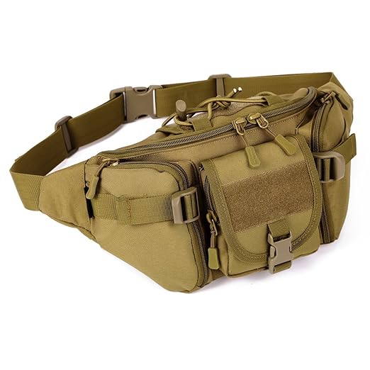title=Outdoor Marsupio Tattico Militare Borsa Marsupio per Sport Campeggio Alpinismo