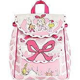 FUN.COM Dr. Seuss Cindy Lou Who Pink Mini Backpack with Characters Max & the Grinch - Embroidered Bag for Women & Girls