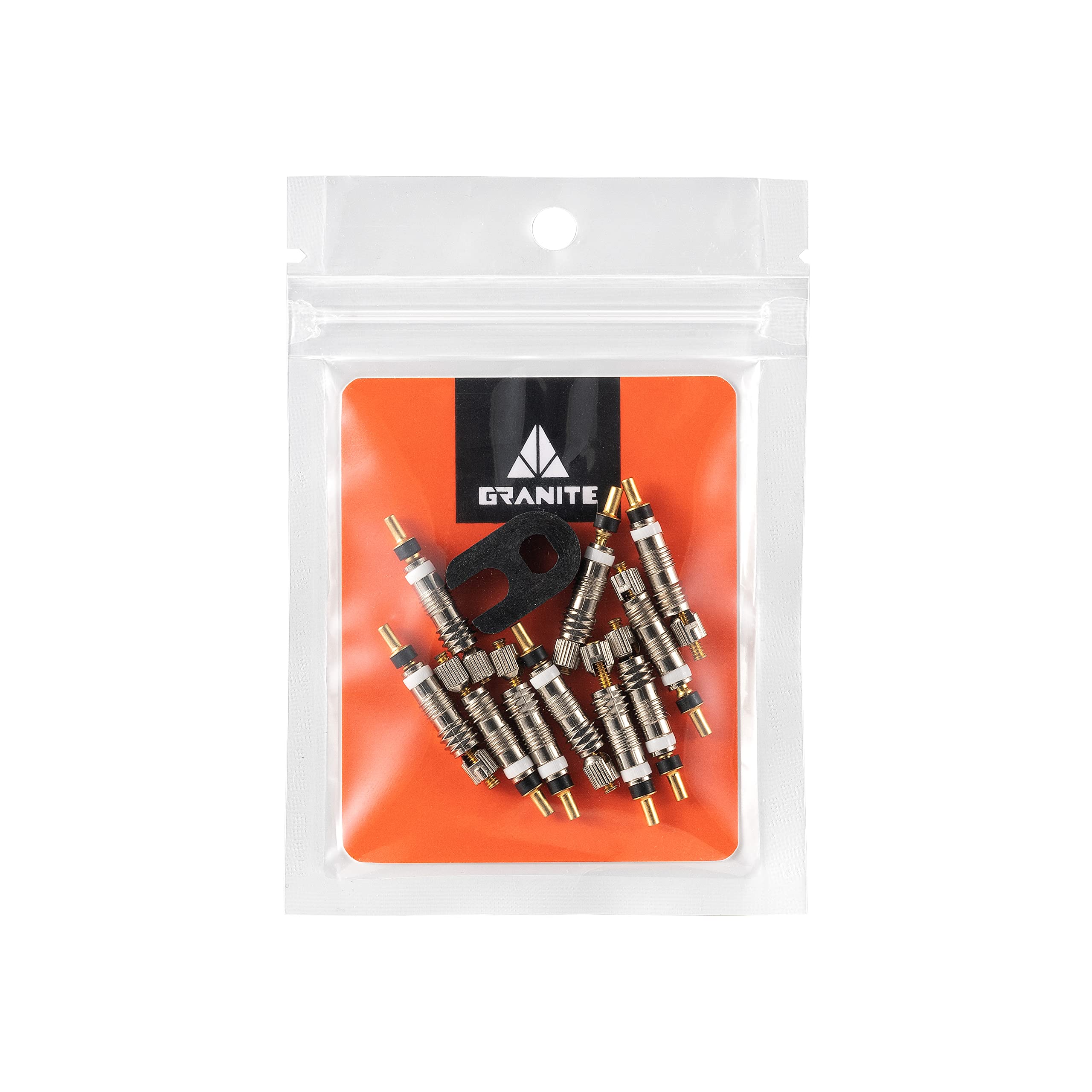 Granite Presta Valve Core Pack (10 pc)