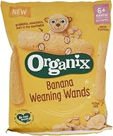 Organix Weaning Wands Organic Baby Snack 6+ Months 25g Pack of 5 view 8