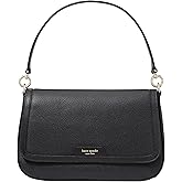 kate spade new york womens Hudson Pebbled Leather Flap Shoulder Bag