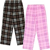 Mad Dog Girl's Pajama Pants - 2/3 Pack, Soft Micro Fleece Fashion Sleepwear Lounge. Sizes: 6-16