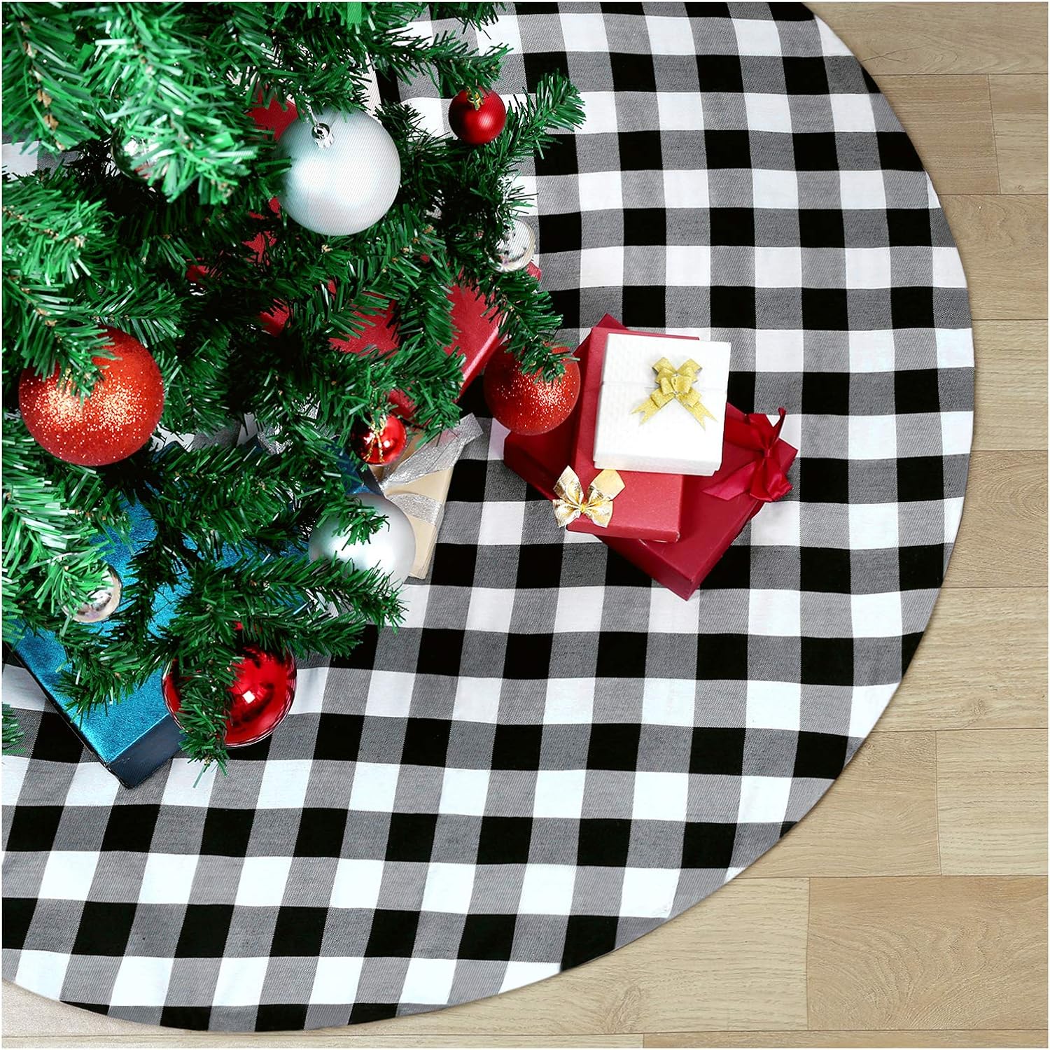 Plaid Tree Skirt Amazon 