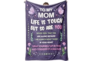 Niyewsor Mom Gifts, Mothers Day Blanket Gifts for Mom, Mom Birthday Gifts from Daughter Son, Mother Gifts, Best Mom Gift for Valentine's Day, Christmas, to My Mom Blanket, 60”x50”