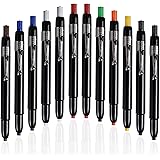 Listo 1620 - Box of 12 - ASSORTED COLORS - China Markers/Grease Pencils/China Marking/Pencils/Wax Pencils