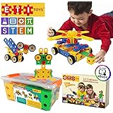 ETI Toys | STEM Learning | Original 93 Piece Educational Construction Engineering Building Blocks Set for 3, 4 and 5+ Year Old Boys & Girls | Creative Fun Kit | Best Toy Gift for Kids Ages 3yr – 6yr