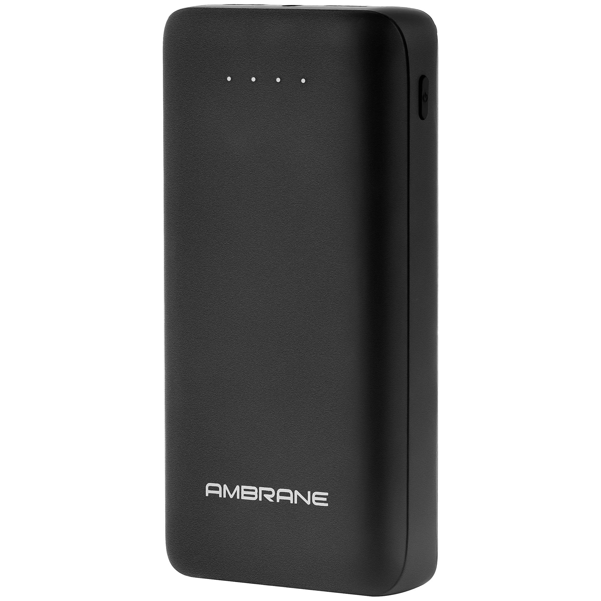 Ambrane PP-30 30000 mAh Lithium Polymer Power Bank Black