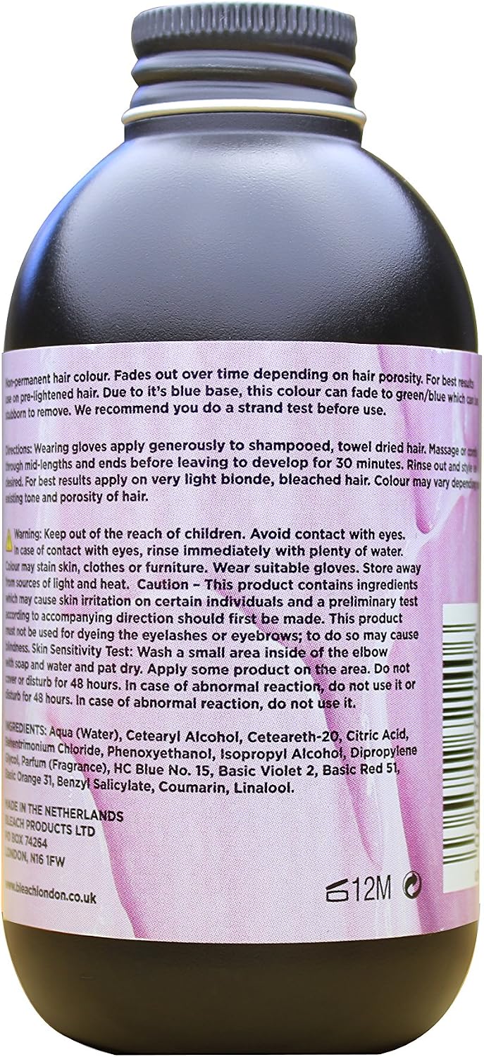 Bleach London Violet Skies Colour, Semi-Permanent Hair Colour, Bright True Pink, Vegan, Cruelty Free - Image 3