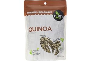 Elan Organic Tricolor Quinoa, 426g, Non-GMO, Vegan, Gluten-Free, Kosher, High in Fiber, Source of Protein