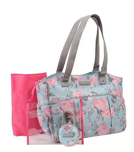 laura ashley floral diaper bag
