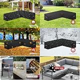 LAMUNI Garden Corner Sofa Cover 300x210x102x80/60cm 420D Oxford Waterproof view 6
