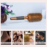 BESTOOL Round Brush for Blow Drying with Wooden Barrel 2.8 Inch view 5