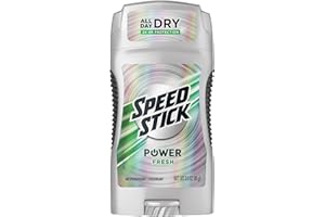 Speed Stick Antiperspirant/Deodorant, Fresh Scent, 3 Ounce Stick (00022200951029)