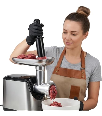 Amazon.com: Universal Food Pusher Sausage Filler Nozzle Kubbe