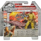 JURASSIC WORLD BASIC FIGURE Mercenary &amp; Ankylosaurus