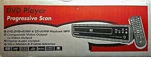 Amazon.com: Magnavox DP100MW8B Progressive scan DVD player: Electronics