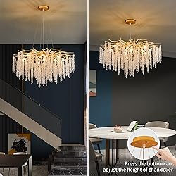 Puvaue Crystal Tree Branches Chandeliers Luxury