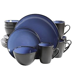 Gibson Soho Lounge Round Reactive Glaze Stoneware