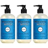 Mrs. MEYER'S Clean Day Liquid Hand Soap, Blueberry Scent, 12.5 Ounce Bottle (Pack of 3)