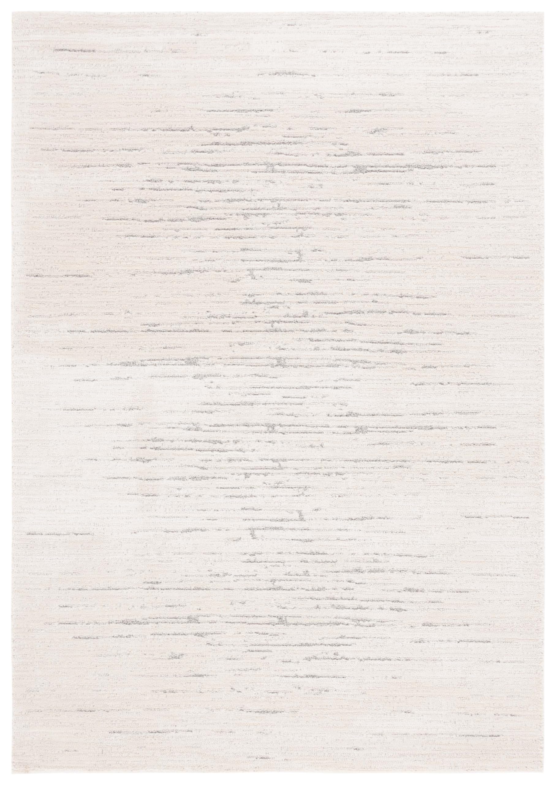 Safavieh Neptune Collection Contemporary Rug for Living Room Dining Room Bedroom Short Pile Ivory and Light Grey 3ft x 5ft