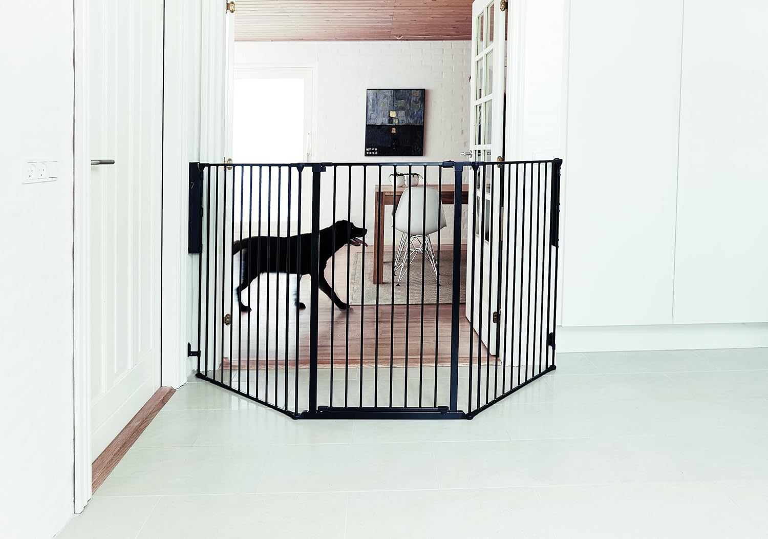 flexible dog gate