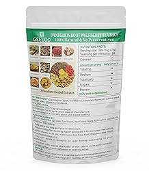 Premium Dandelion Root Wolfberry Tea Bags - Kidneys