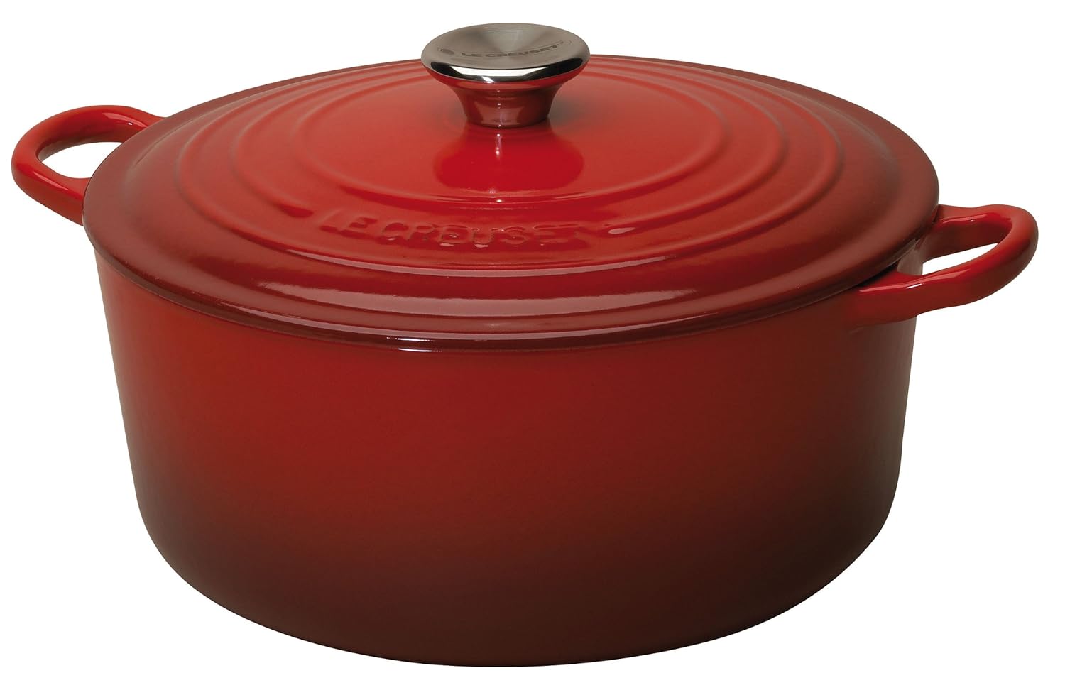 LE CREUSET - Cocotte Redonda Cereza 28cm, color Cereza de Hierro ...