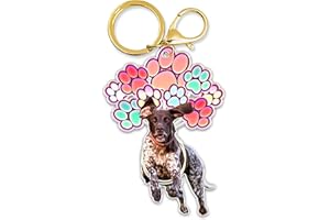 DongNaiWin Funny and Cute Dog Metal Keychains for Men and Women, Funny Bag Charm for Women