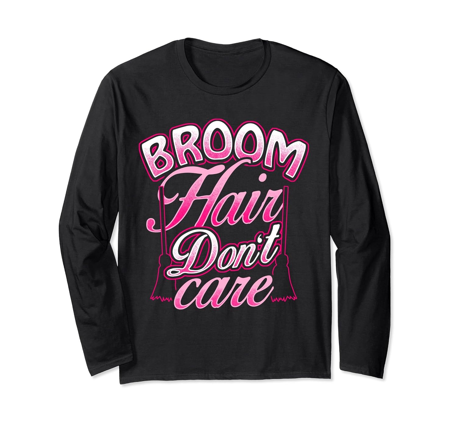 Halloween Long Sleeve Outfit Broom Hair-ANZ