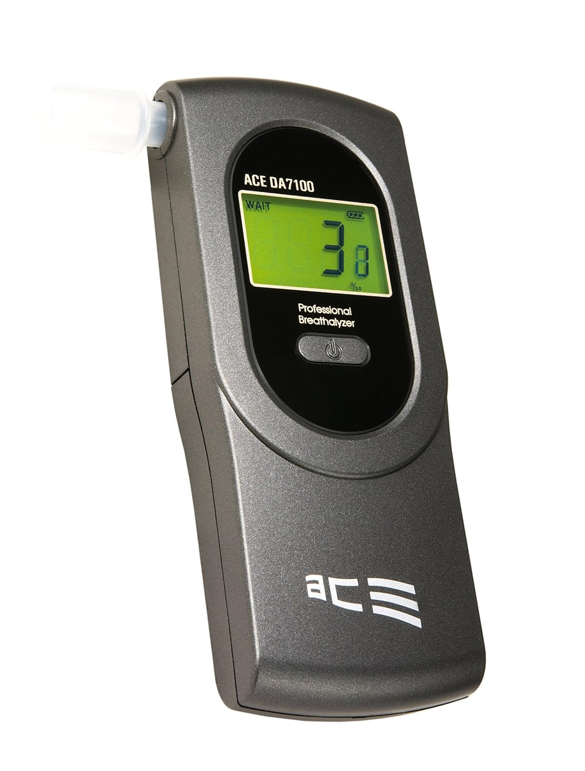Ace DA Alcoholímetro con sensor electroquímico color gris