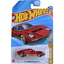 Hot Wheels '71 Lamborghini Miura SV | Amazon.com.br