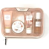 Victoria's Secret Coconut Milk & Rose Travel Set: Body Wash, Scrub, Lotion, Mist