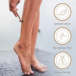 Bambaw Double Edge Safety Razor with Stand, Women