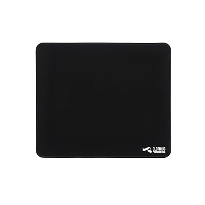 Glorious Large Gaming Mouse MatPad - Stitched Edges, Black Cloth Mousepad | 11x13&amp;amp;quot; G-L