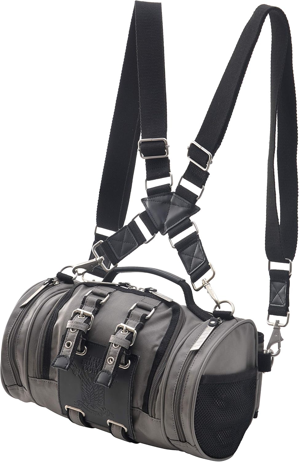 Amazon 立体機動ポーチ 4wayバッグ 進撃の巨人モデル グレー ウエストバッグ