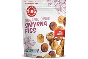 Made In Nature Organic Dried Turkish Smyrna Figs, 16 Ounce (Pack of 1) – Vegan Snack, Non-GMO, Unsulfured, Gluten Free, Kosher