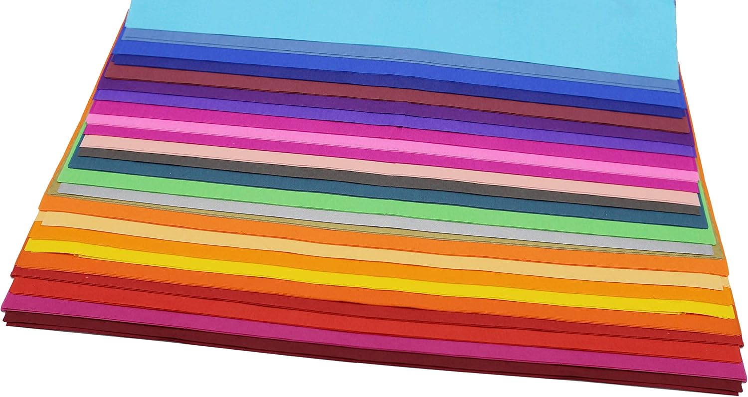 Creative Hobbies Rainbow Color Tissue Paper Bonus Pack, 20" x 26" Sheets, Assorted Colors, Pack of 100 Sheets!: Home & Kitchen
