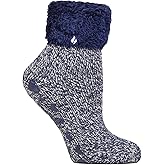 HEAT HOLDERS - Lounge Thermal Non Slip Bed Socks With Grip for Women