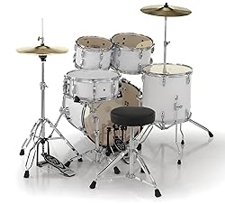 Pearl Roadshow Drum Set 5-Piece Complete Kit with